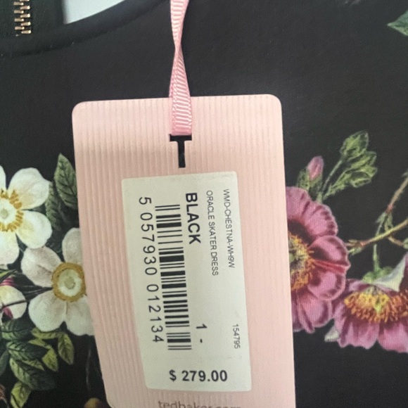 NWT Ted Baker London Chestnut Oracle Skater Dress - Picture 3 of 7